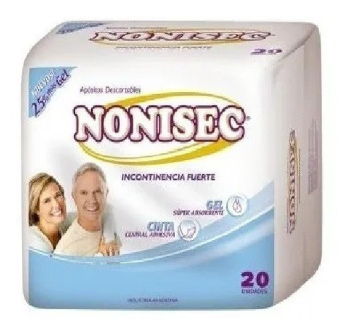 Nonisec Adultos Apòsito Incontinencia Fuerte X 60 Unidades 1