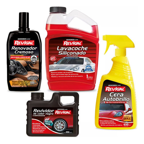 Shampoo Litro Renovador Cremoso Autobrillo Revividor Revigal 0