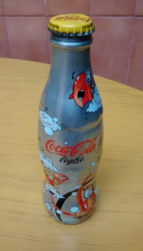 Botella Coca Cola Light Vacia Edición Limitada 0