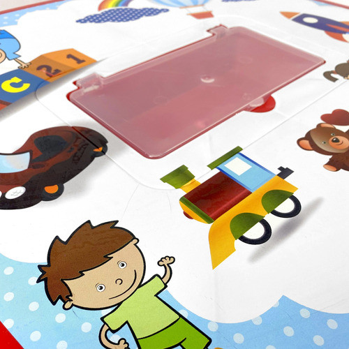 Mesinha Infantil C/ Estojo De Plástico Educativa Atividades 1