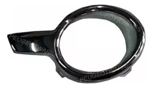 Aro De Faro Auxiliar Paragolpe Delantero Peugeot 208 Cromado 0