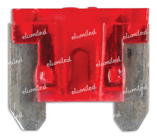 100 Mini Fusible Bajo Perfil 10a Automotor Mini Blade Low 1