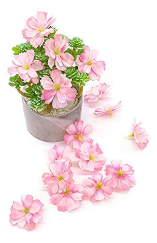 Auear, Paquete De 50 Cabezas De Flores De Cerezo De Seda Art 1