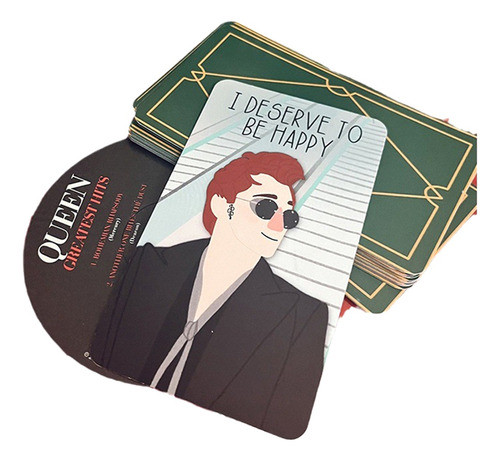 Baralho De Afirmação Good Omens, 20 Unidades De Boné Good Om 0