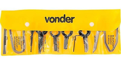 Jogo Extrator De Som Automotivo Com 20 Peças Vonder 1