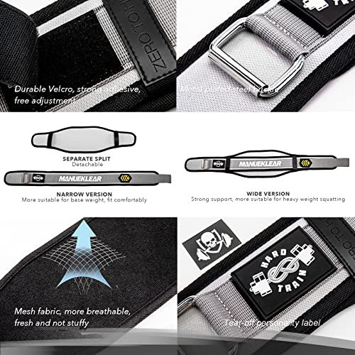 Cinturon Para Entrenamiento Con Pesas Gris-l 1