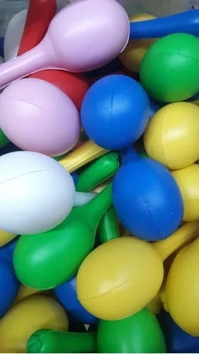 Combo Maraca Plastica Multicolor Carioca X 10 Unidades 1