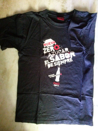 Buzo Algodon,publicidad Coca Cola Zero,talle L 0