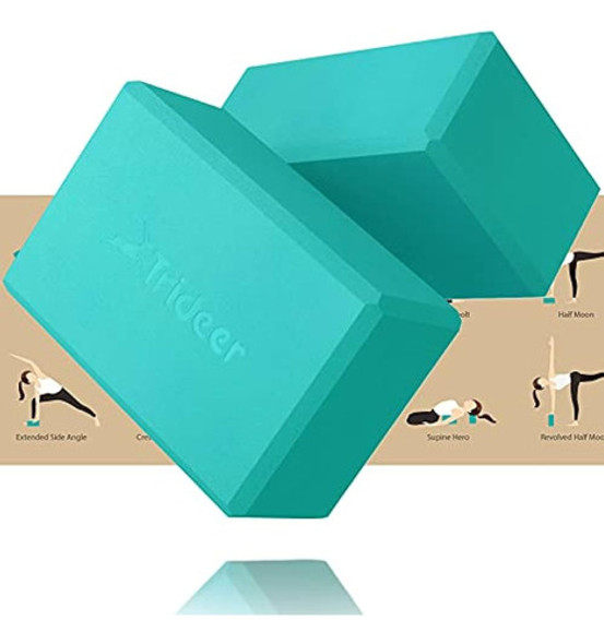 Bloques De Yoga Trideer, Paquete De 2 Bloques De Yoga, Bloqu 0