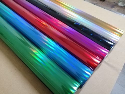 Foil Hot Stamping Holograficos Tradicional 8cn X 120mts 0