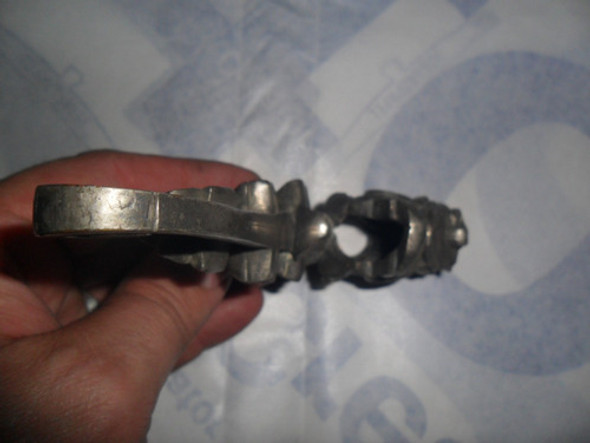 Iluminacion Antigua Brazo Relieve  Bronceria Araña Deco 1