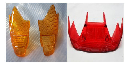 Acrilicos De Giro Y Acrilico Trasero Para Yamaha Crypton 105 0