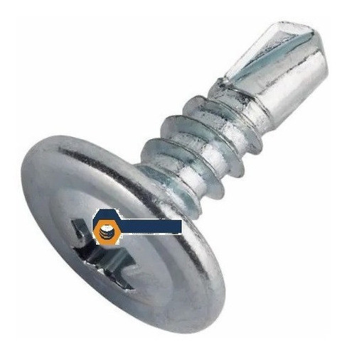 Tornillo Autoperforante Punta Mecha T1 8x3/4 4.2x19m X500un 1