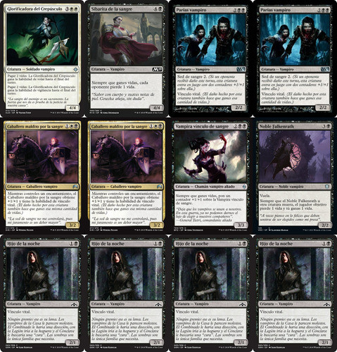 Mazo Vampiros Orzhov - Cartas Magic The Gathering 1