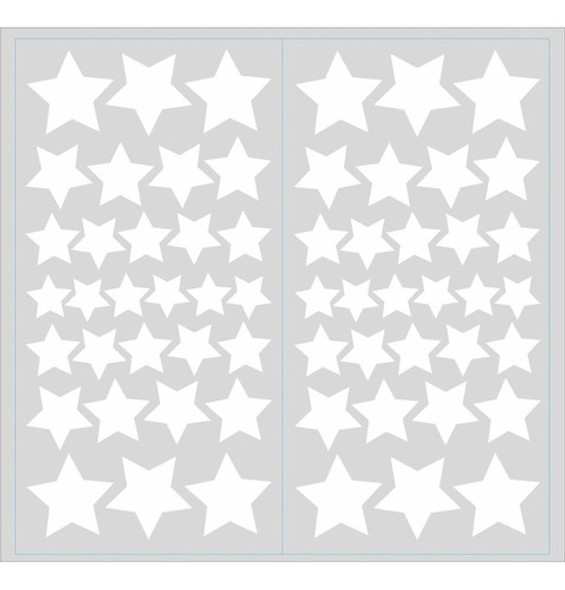 Vinilo Decorativo Pared Estrellas Brillan De Noche 1