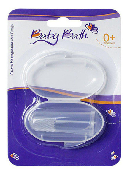 Escova Massageadora Com Estojo - Baby Bath 1
