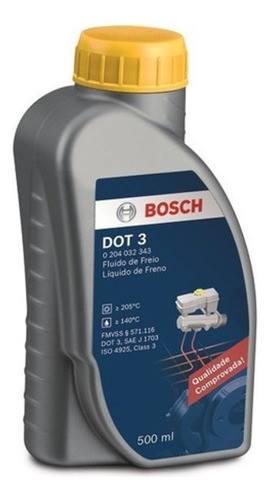 Liquido Freno 1/2 Litro Dot 3 Chevrolet 30 0