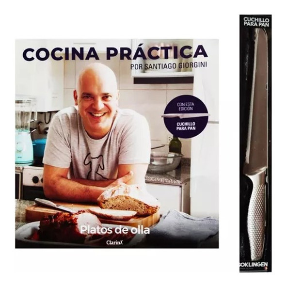 Clarín Cocina Práctica Santiago Giorgini + Cuchillo Para Pan 0