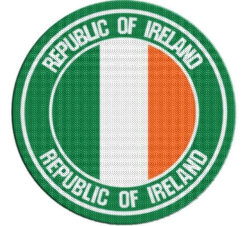 Parche Escudo Circular Irlanda M01 0