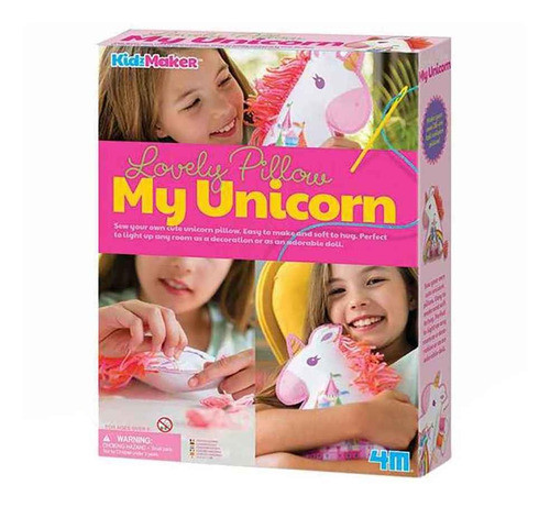 4m Kit Haz Tu Propio Almohadon Unicornios Manualidades Fm744 0