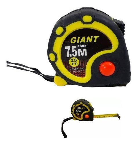 Cinta Metrica Giant 7,5 Metros Triple Freno - En Centro 0