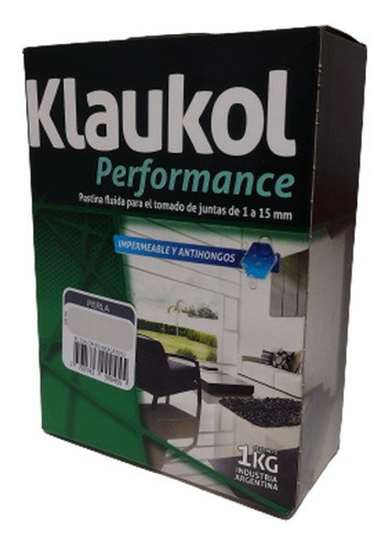 Pastina Klaukol Alta Performance Para Porcelanato 1kg Negro 0