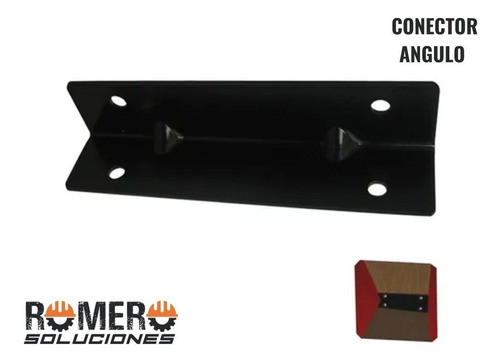 Conector Unión Para Tirante De Madera 93x30x30mm 1