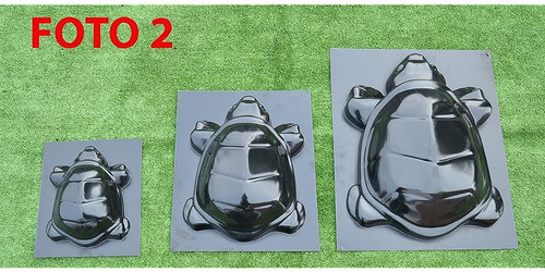 Svitmolds Set 3 Pcs Turtle Family Mold Concrete Cement Mould 1