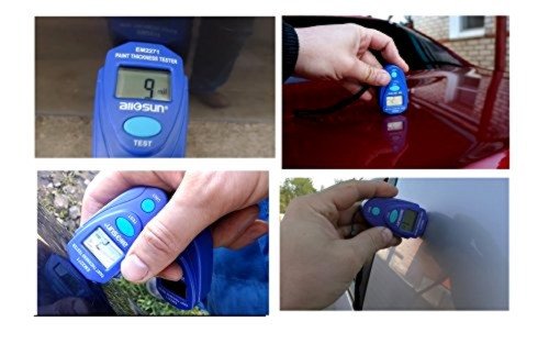 Todo Sol Digital Pintura Metro Mini Lcd Coche Capa Grosor Ga 1