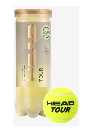 Tubo Head Tour X 3 Balls - Pack X 6 - Líderes En Mercado!!! 0