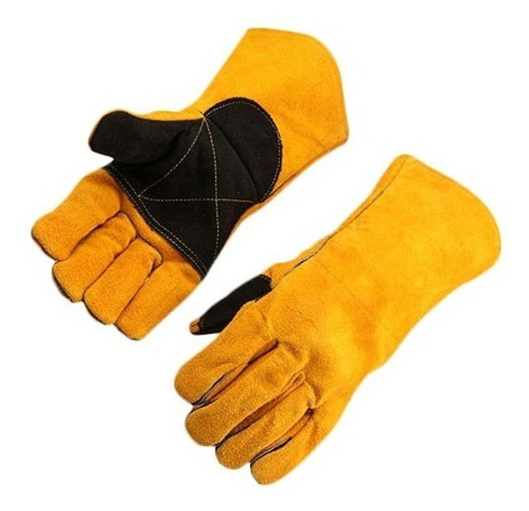 Guantes De Soldador Cuero Vacuno Talle 14 - 45026 0 Guantes De Soldador Cuero Vacuno Talle 14 - 45026 0