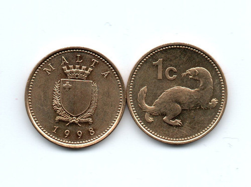 Malta Moneda 1 Cent Año 1998 Km#93 Sin Circular 0