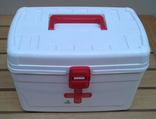 Maleta Primeiros Socorros Grande Com Bandeja E Alça Brasami 0