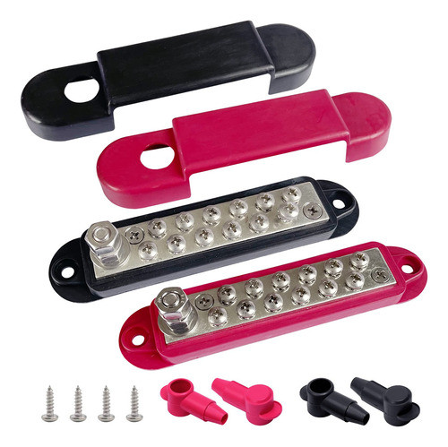 Barra De Bus De 12 Terminales, Amperio De 5.3 Pulgadas, Bloq 0