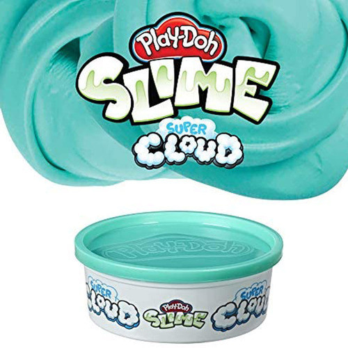 Masa Play Doh Super Cloud Esponjoso Turquesa 0