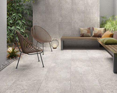 Porcelanato Gres Revestimiento Magma Gris Claro 60x120 Rect. 1