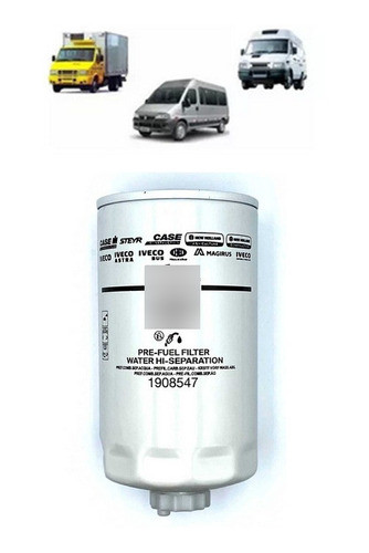 Filtro Combustible Trampa De Agua Iveco Daily Original 0