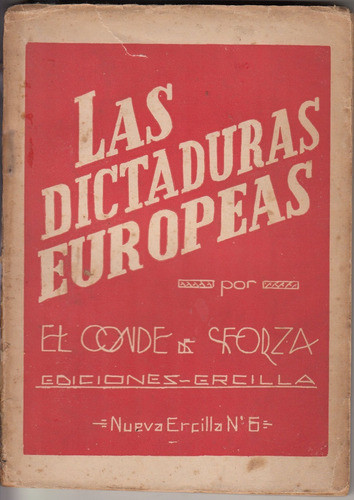 1933 Dictaduras De Europa Conde De Sforza Fascismo Comunismo 0