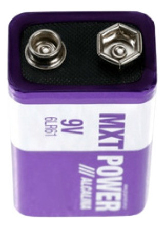 Bateria Alcalina Mxt - 9v - 6lr61 1
