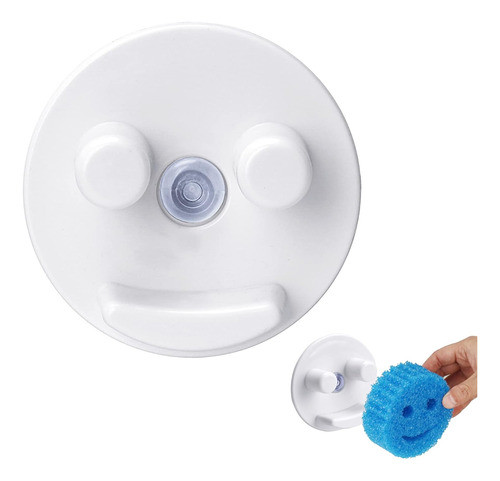 Organizador De Esponja Auto-drenante Para Baños, Blanco 0