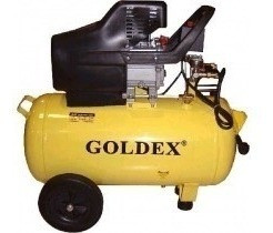 Compresor De Aire 2hp 50 Lt Goldex 0
