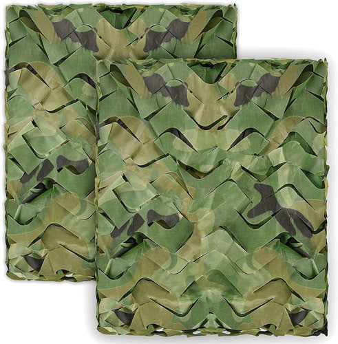 Red De Camuflaje Para Caza, Decoracion, Camping - 2x1.5m-2u. 0