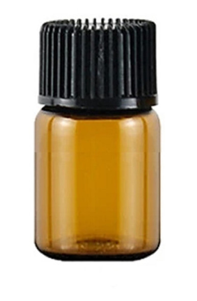 10 Frascos Vidro Âmbar Gotejador De 2ml Com Tampa 0