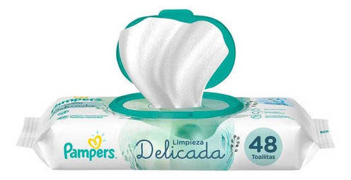 Toallas Humedas  Limpieza Delicada X48un Pampers 1