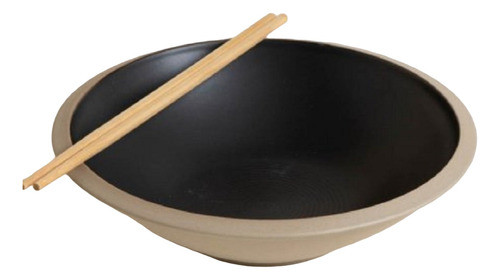 Bowl Negro Cónico Sushi Ensaladera Indiv. Bowl Arroz Guiso 0