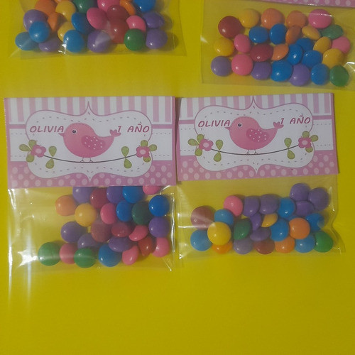 Dulces Tematicos Bolsitas Chocolates Personalizadas X 15 1
