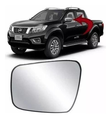 Vidro Lente Retrovisor Esquerdo Frontier 2021 2022 2023 1
