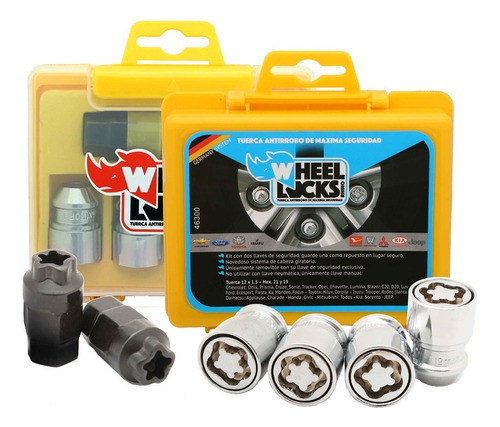 Tuerca Antirrobo Giratoria Daihatsu Terios Rhino Wheel Locks 0