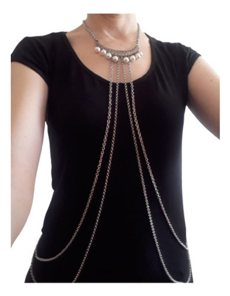 Body Chain. Arnés Para El Cuerpo. Choker. Collar Rígido. 0 Body Chain. Arnés Para El Cuerpo. Choker. Collar Rígido. 0