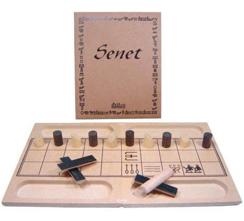 Jogo De Tabuleiro Senet - Oficina De Criação Mitra 0